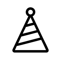 party hat icon design