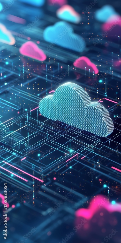 Poster explore the future of cloud computing in digital network infrastructures