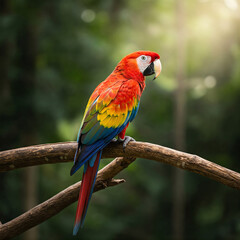 Obraz premium blue and yellow macaw
