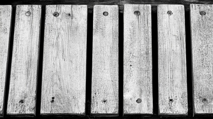 Black wood dark texture background from natural tree, showcasing dark, aged wooden surface of an old fence with a minimalist, blurred empty space and bright light tone