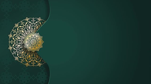 Islamic background luxury ornament arabesque mandala, ramadan kareem, eid al fitr, eid al-adha, loop arabic design