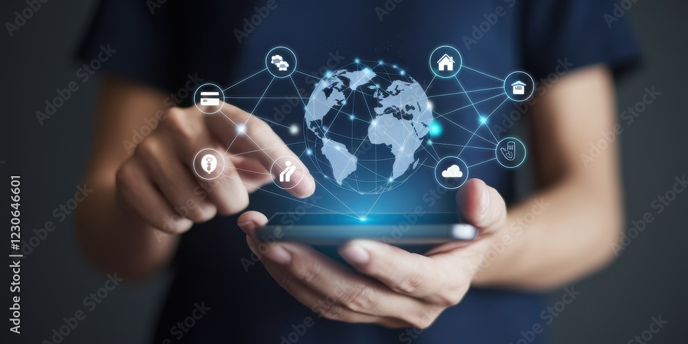 Poster global network connectivity: seamless access to information and services