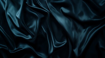 Dark flowing fabric background abstract