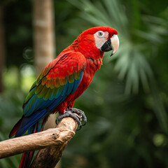 blue and yellow macaw