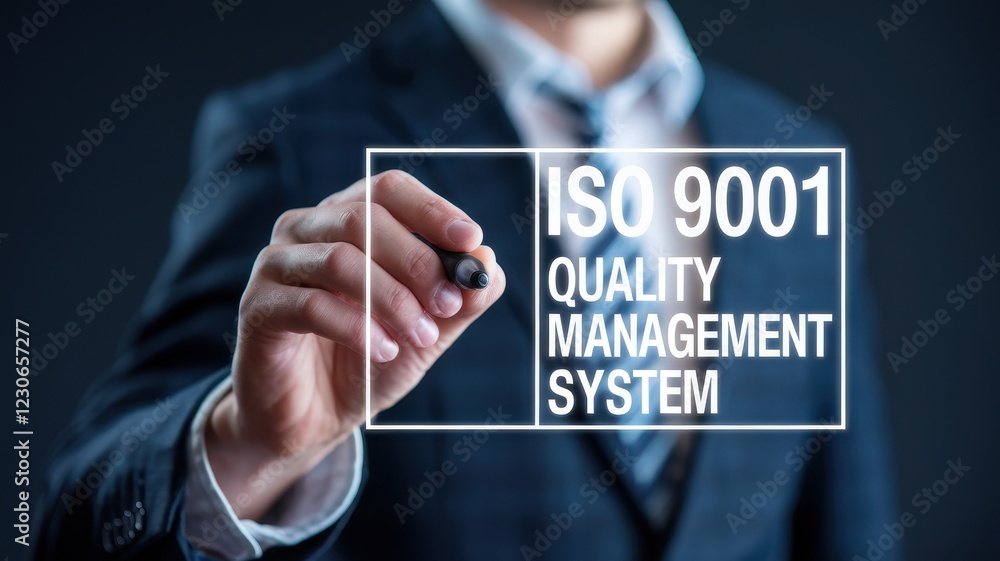 Poster iso 9001 quality management system implementation