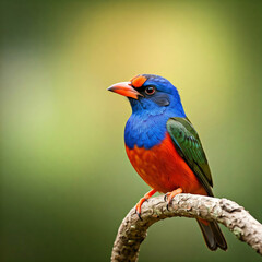 red headed bee eater bird