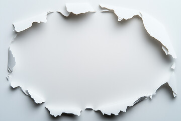 Fototapeta premium Zerrissenes Papier mit freiem Platz für kreative Ideen und Texte