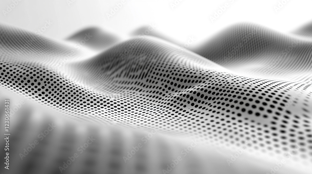 Poster creative digital dots background symbolizing digital data, modern minimalistic design with bright li