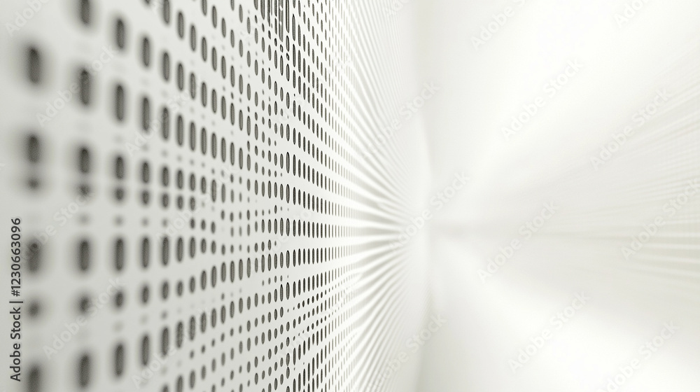 Poster creative digital dots background symbolizing digital data, modern minimalistic design with bright li
