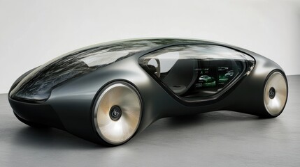 Futuristic Electric Vehicle Design Concept Shown