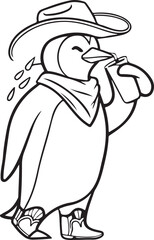 illustration of a penguin