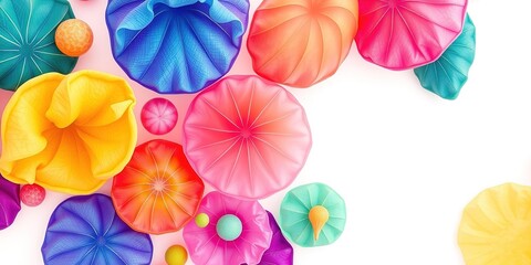 Obraz premium Organic Botanical Illustrations - Nature's Hues