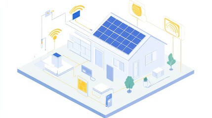 Smart Home System Solar Energy Integration Design