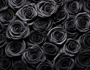 black roses background