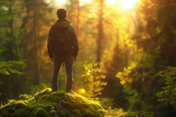 Environmental conservation  world wood day and sustainable environment in csr campaign concept