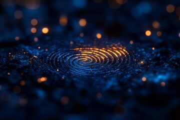 Intricate patterns emerge from glowing lights on a dark surface during a creative art project at night