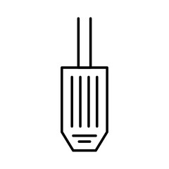 car pedal icon Black and white logo