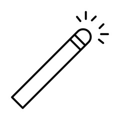 Retouch icon Black and white logo