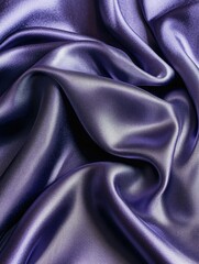 Obraz premium Vivid Purple Silk-like Fabric