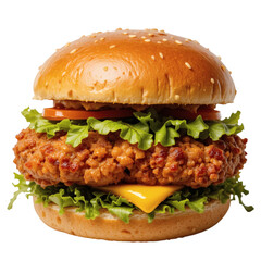 Juicy Crunchy Chicken Burger: A Culinary Delight