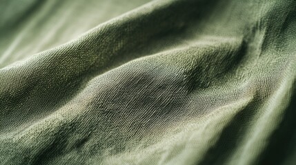 Fototapeta premium Textile Close-up with Patterned Fabric