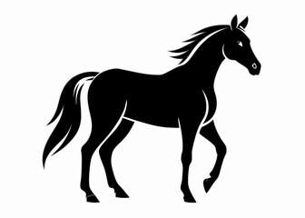 morgan horse silhouette, horse silhouette vector 
