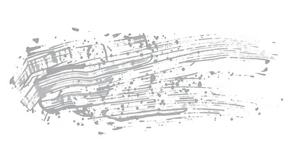 Smudge Paintbrush Stroke Illustrations - Abstract Art