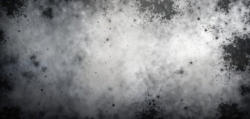 Abstract grunge textured background. Gray, black colors create dirty pattern. Grungy scratches, dirt on surface. Looks like old wall concrete. Suitable for design, wallpaper, art projects. Suitable