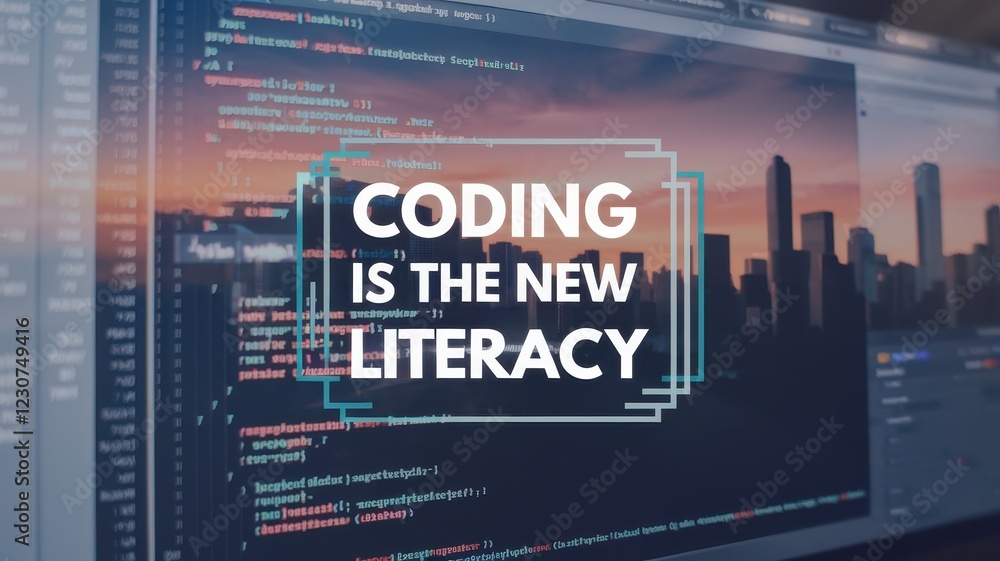 Poster coding: the new literacy - a modern skill for the digital age