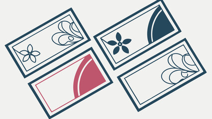Business card template pack with professional layouts