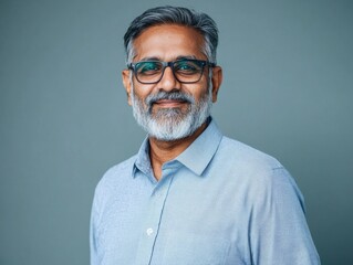 Fototapeta premium Business Portrait - Smiling Man in Casual Attire