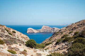 view of the sea, Syros
