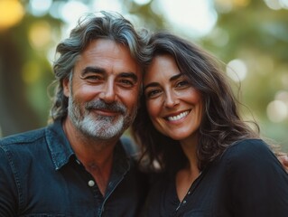 Couple's Joyful Portrait