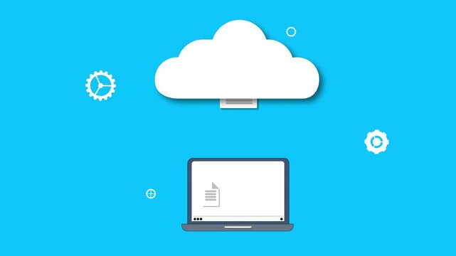 Data transfer via cloud technology