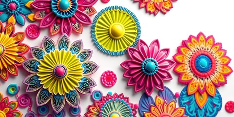 Intricate Hand-Painted Patterns for Festive Celebrations