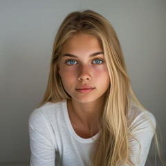 Fototapeta premium Teenager girl