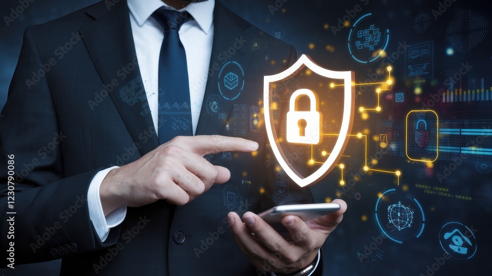 Poster cybersecurity and data protection: a secure future with advanced technology