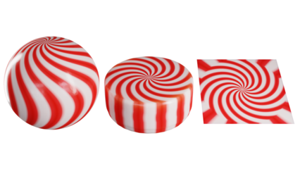 Caramelos de fresa y menta