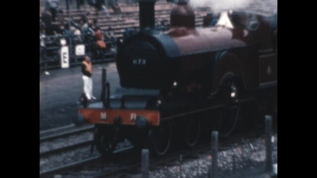 Midland Railway Locomotive No. 673 in 1980
