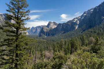 Valley at Yosemite National Park. 