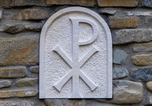 Monogram used as a symbol of Jesus Christ