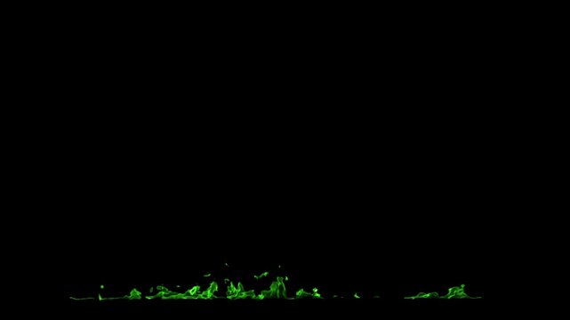 Fire 07 Loop Green HD