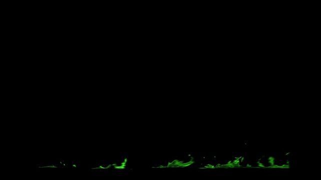 Fire 08 Loop Green HD