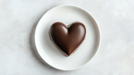 heart shaped chocolate