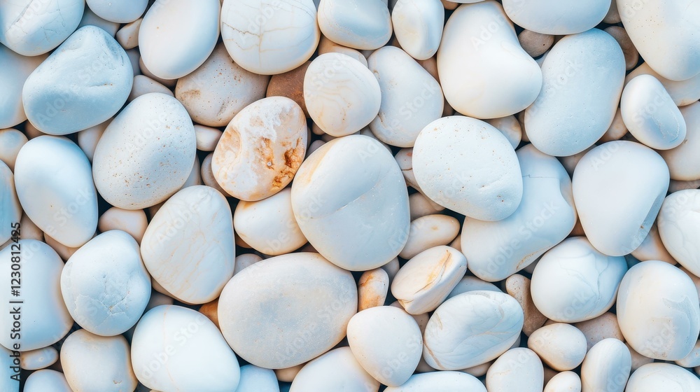 Poster elegant white and pink pebble texture, ideal for adding a touch of sophistication to any design or b