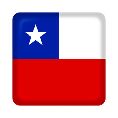 Chile flag cube pin and badge