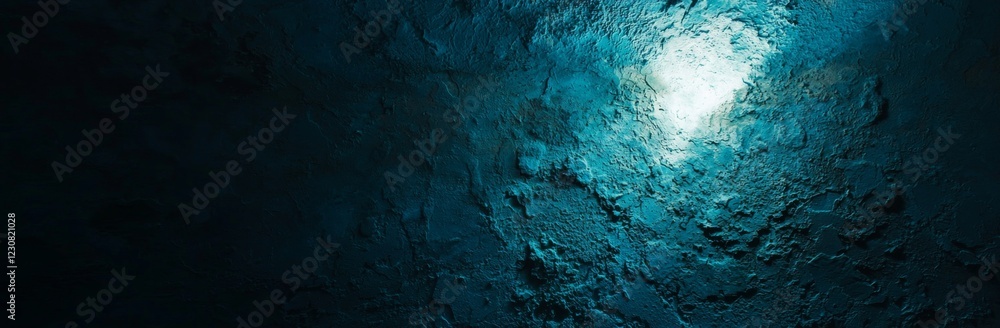 Poster light projecting onto a textured wall creates a dramatic atmosphere, enhancing backgrounds and addin