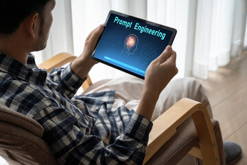 Generative AI virtual assistant tools for prompt engineer and user for ease of engage artificial...