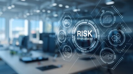 Obraz premium Risk Management: A Comprehensive Approach to Business Strategy