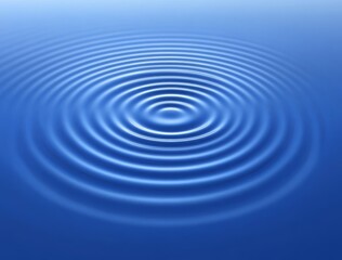 Nature's peaceful rhythm showcased by smooth water ripples.